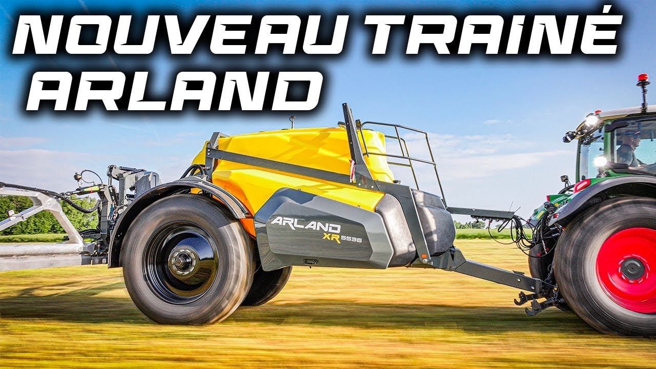 Nouveau pulvérisateur trainé ARLAND XR5536 !