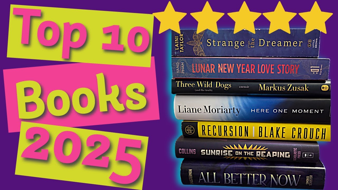 Десять лучших книг 2025 года!