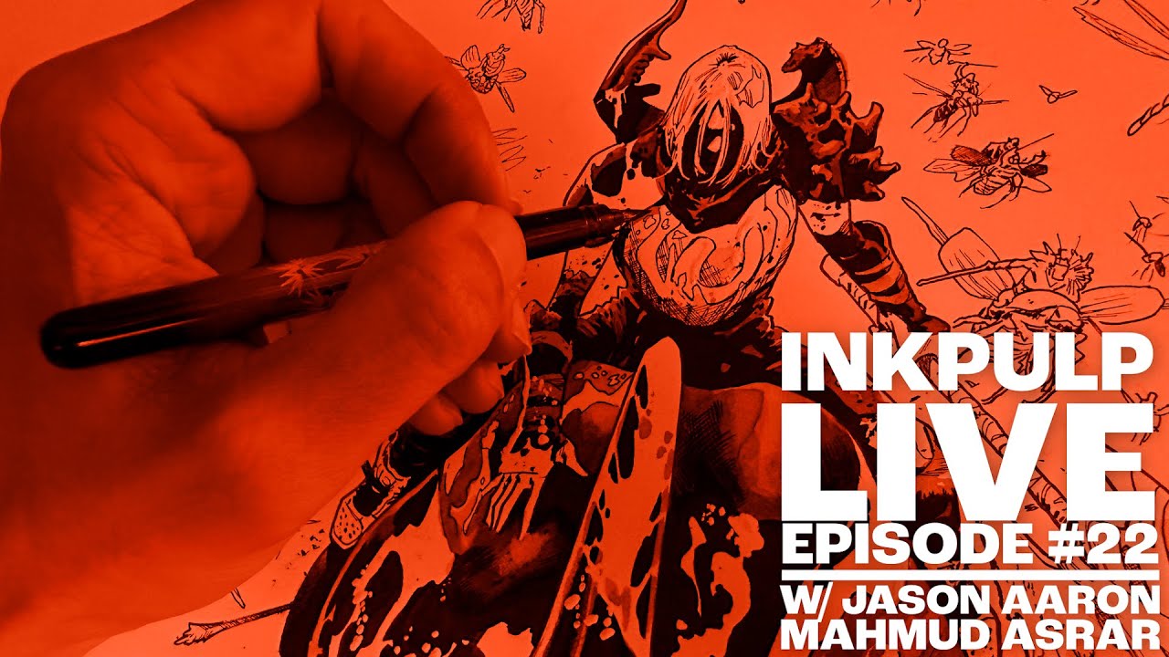 Inkpulp Live #22 - w/ Jason Aaron & Mahmud Asrar