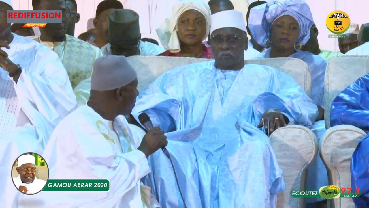 Gamou Abrar 2020: Causerie Serigne Babacar Mansour Khalif Général des Tidianes