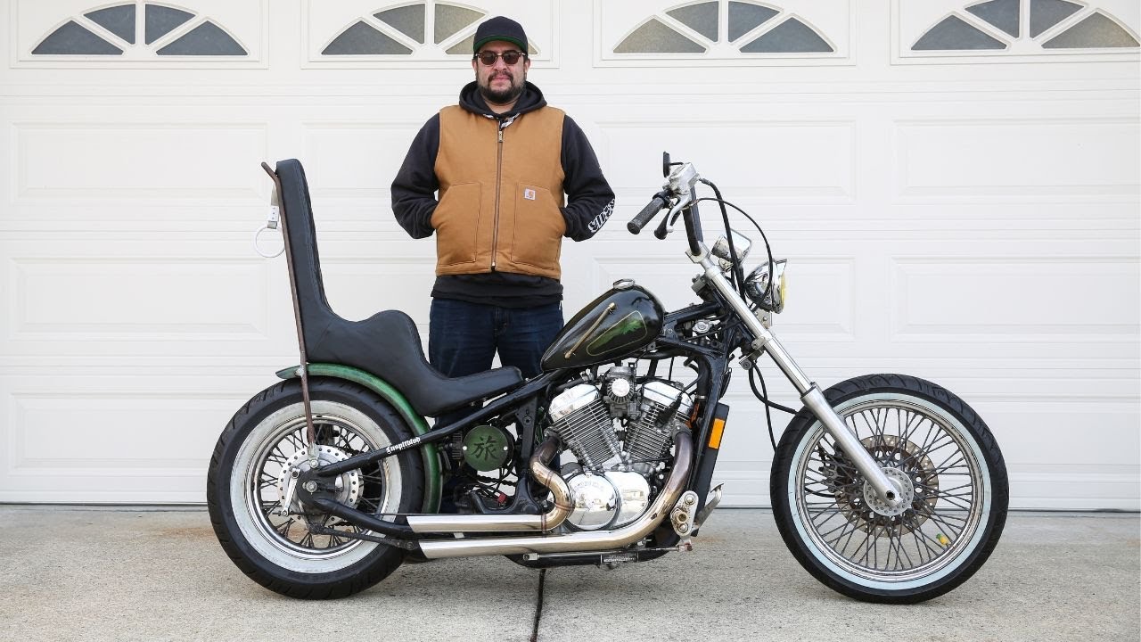 Honda Shadow VLX 600, вдохновлённая лоурайдером Майнора