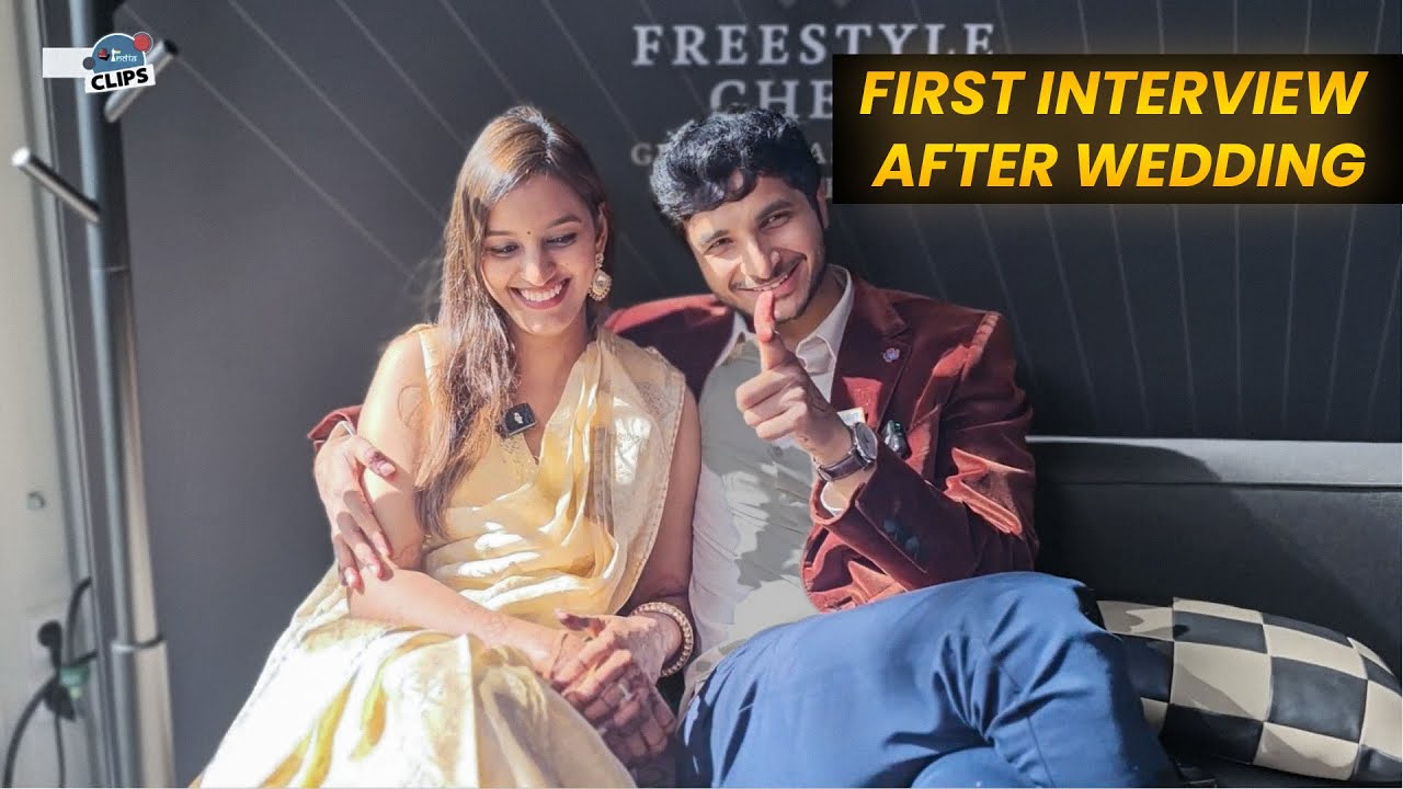 Vidit Gujrathi's first interview after marriage 👀💞