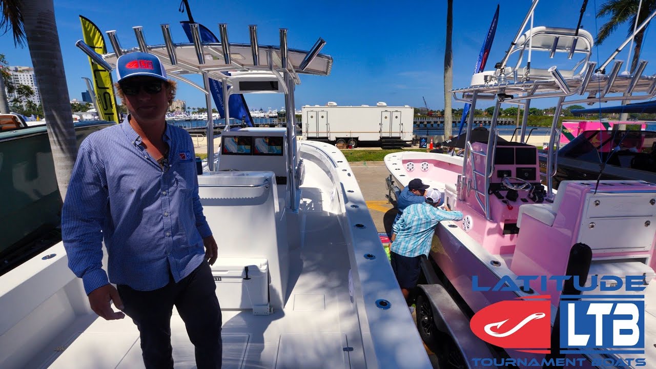 Against All Odds the LTB 32 Is At the Palm Beach Boat Show ! (Hull #1)