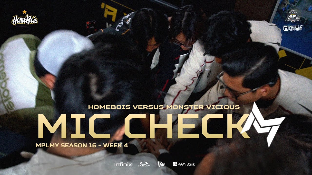 MIC CHECK REGULAR SEASON MPL MY SEASON 16 WEEK 4 DAY 3 : HOMEBOIS VS MONSTER VISIOUS