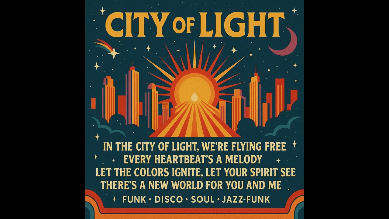 City of Light | Funk &bull; Disco &bull; Soul | AI-Generated Music