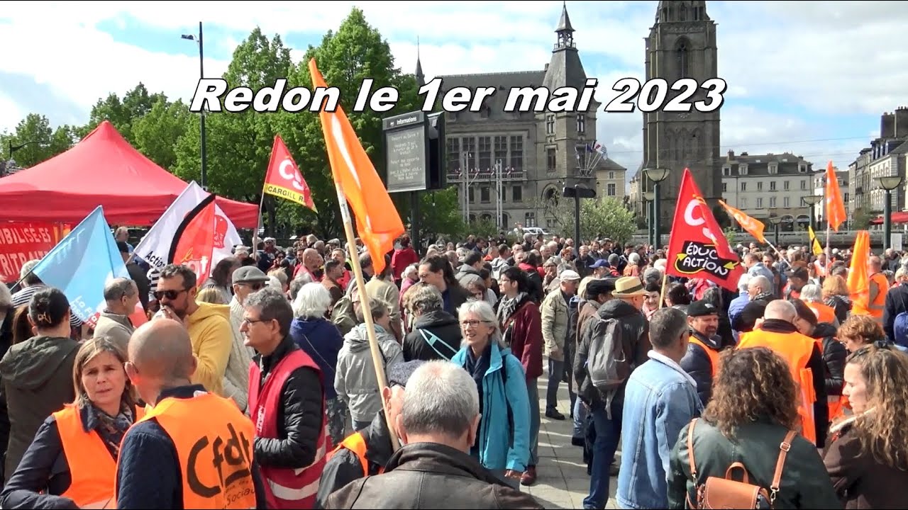 1er mai à Redon
