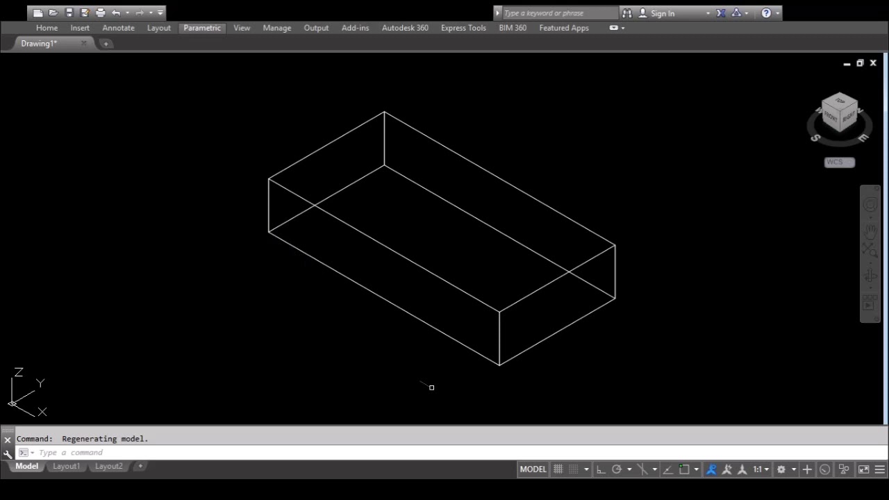 AutoCAD: Box