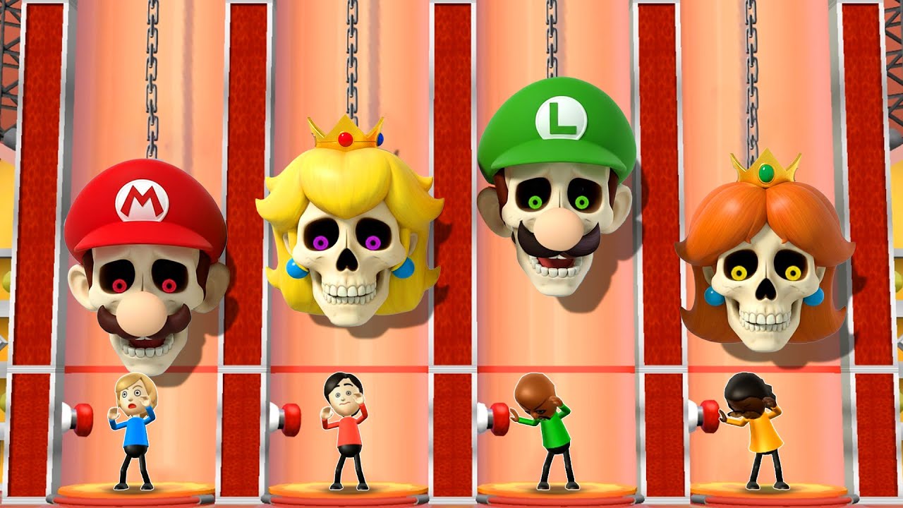 Wii Party Minigames - Don Trump Vs Takumi Vs Matt Vs Jackie (Master Difficulty)