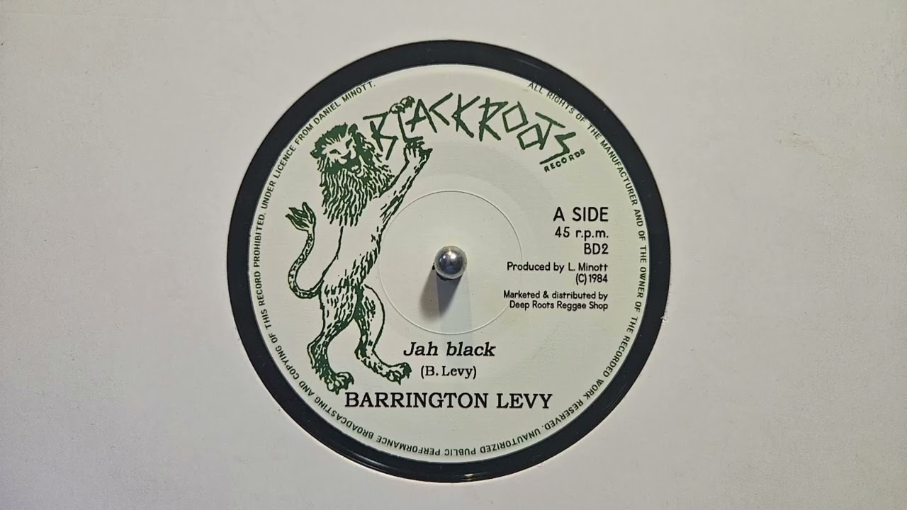 Barrington Levy – Jah Black – Darbaz Band – Dub Version – Black Roots – BD2