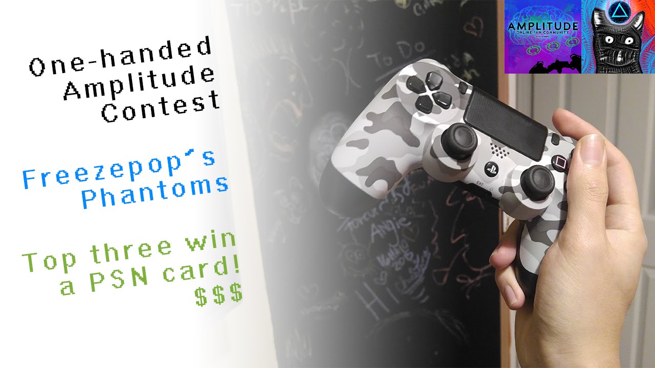 One-handed Amplitude = Chance for $$$ [PSN card]