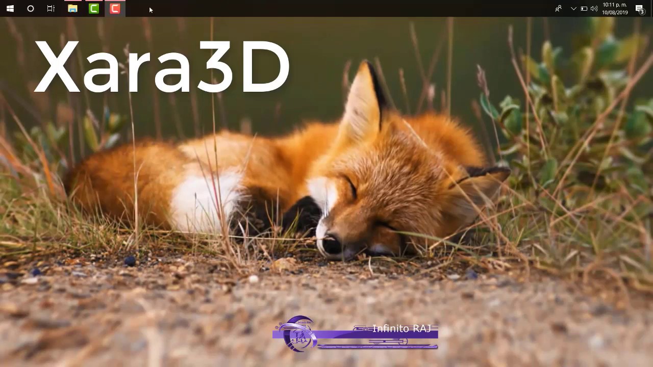 Xara 3D Video 1 Texto 3D - Exportar .GIF