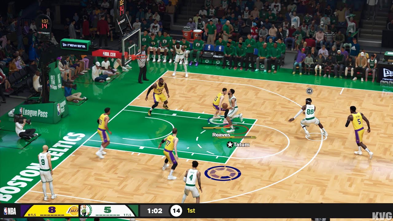 NBA 2K26 - Los Angeles Lakers vs Boston Celtics - Gameplay (PS5 UHD) [4K60FPS]