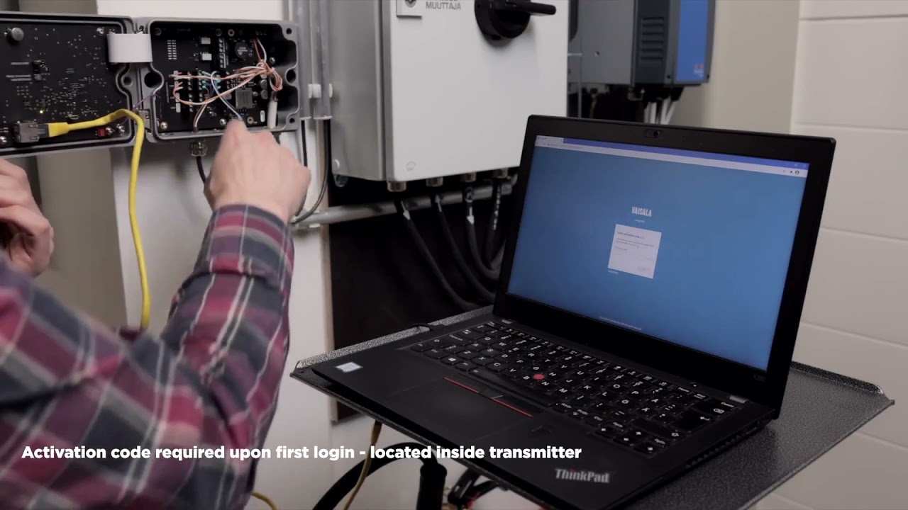 Vaisala Indigo500 transmitter ethernet configuration