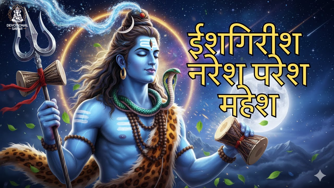 Shiv Swarnamala Stuti 2026 | ईशगिरीश नरेश परेश महेश | Most Powerful Shiva Mantra with Full Lyrics