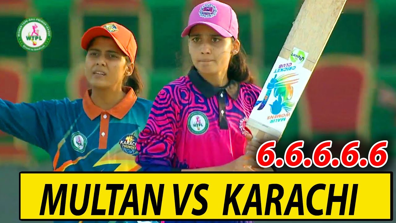Karachi Thunder vs Multan Marvels - Match - 03 - WTPL - 26 December 2025| WPTL 2025