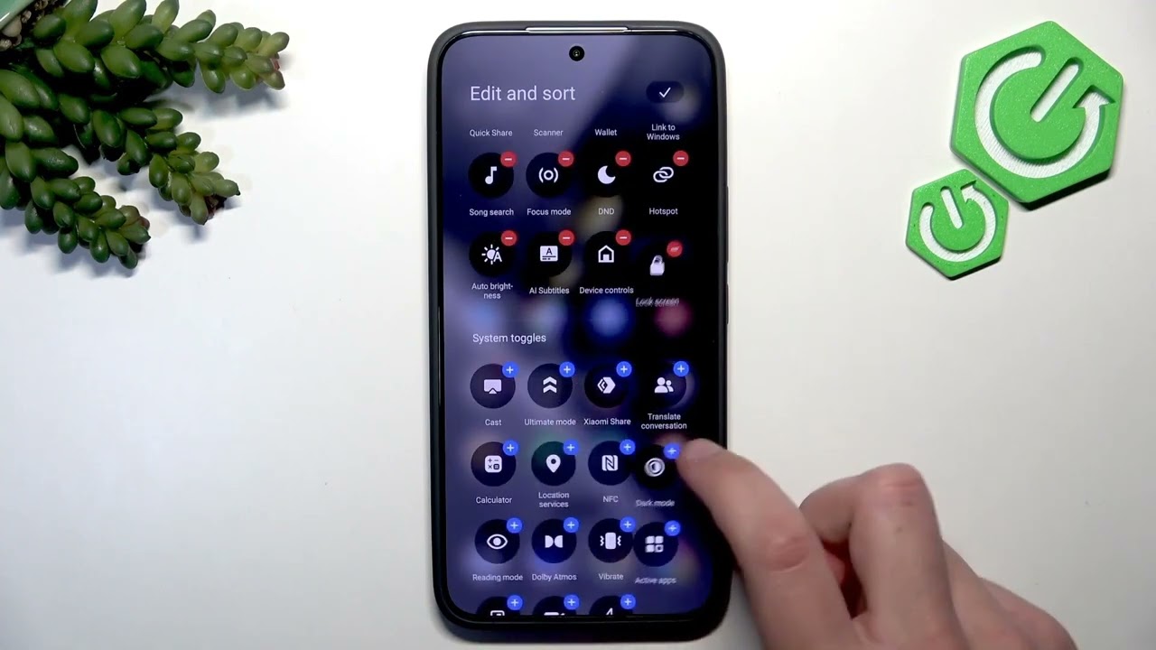POCO X8 Pro Max &ndash; 自定义控制中心
