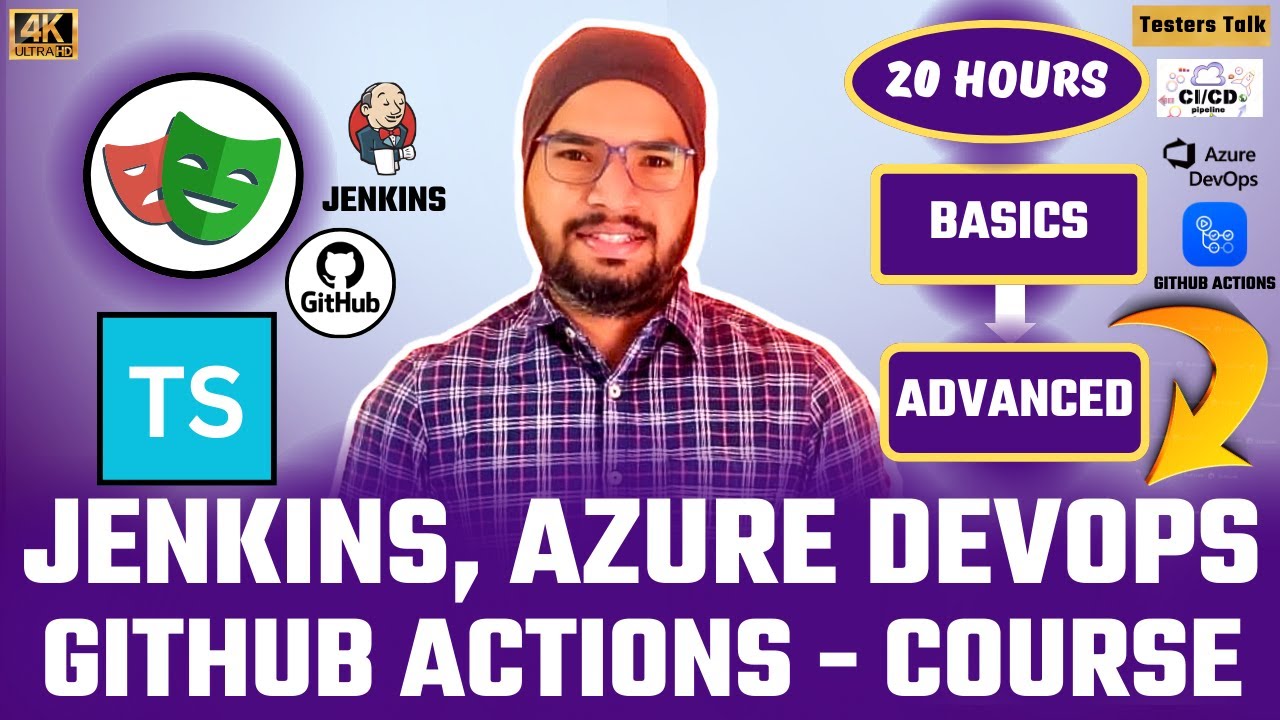 #4 Step-by-Step Guide To Integrate Playwright with CICD Tools(Jenkins,Azure DevOps & GitHub Actions)