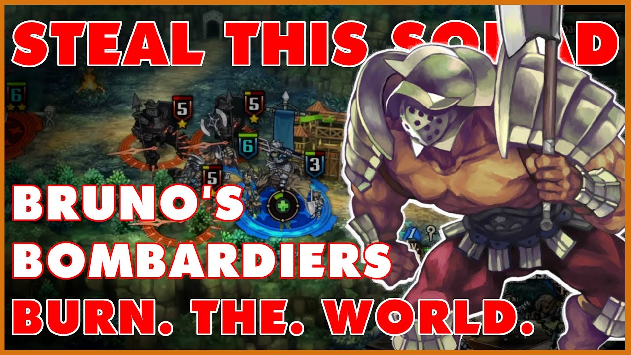 Unicorn Overlord | Bruno's Bombardiers | STEAL This Squad