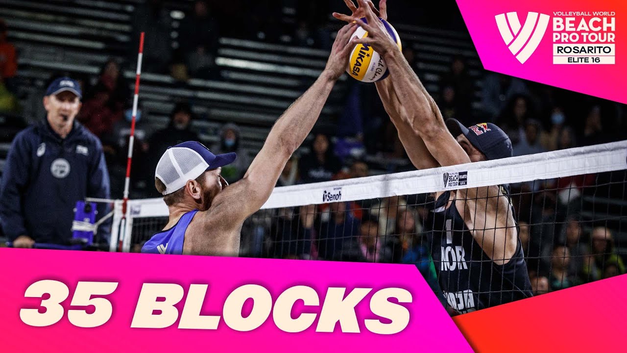 35 BLOCKS IN ONE TOURNAMENT | Beach Pro Tour Record