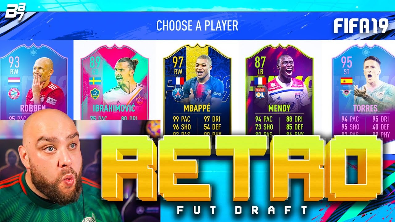 FIFA 19 RETRO FUT DRAFT! INSANE SPECIAL CARDS!