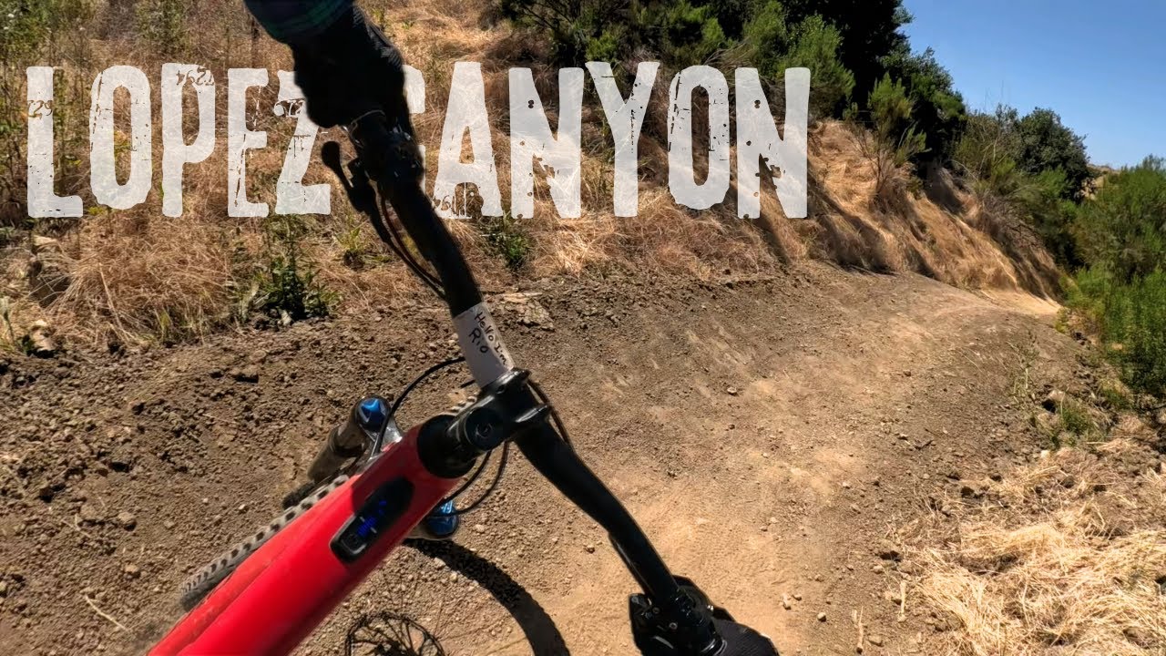 San Diego beginner and intermediate MTB, Lopez Canyon part 7