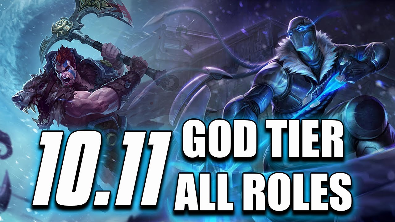 3 God Tier Champs For All Roles Patch 10.11 | Best Solo Carry Champions To Climb