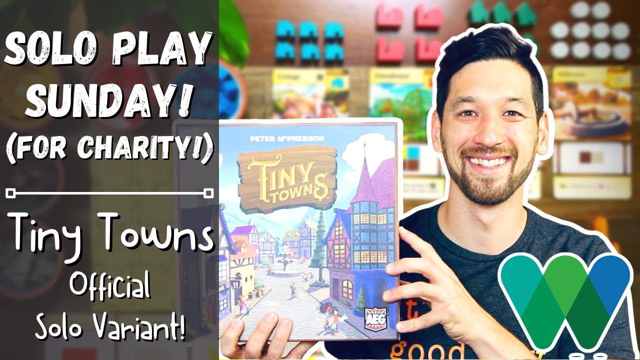 Solo Play Sunday: Tiny Towns! 🏡