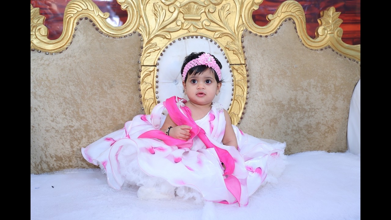 Vrunika's 1st Birthday Celebration #firstbirthdaycelebration #babygirl #oneyearoldbaby