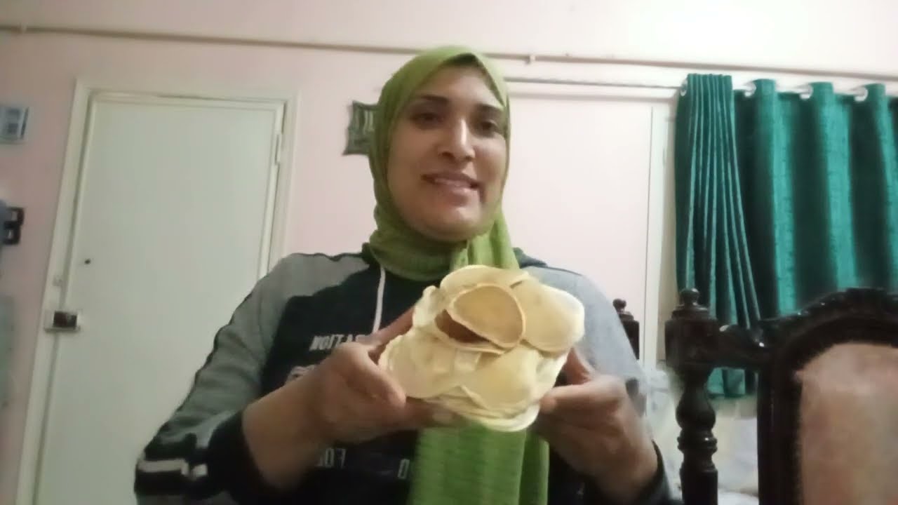 طريقه عمل القطايف طريقه حشو القطايف#أم_زكريا_تامر 