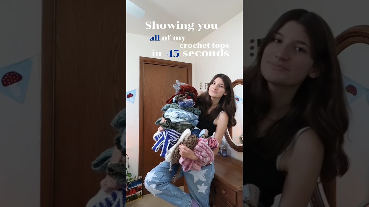 ВСЕ мои вязаные крючком топы!! *бесплатные уроки!* #вязанаякрючкомодежда #идеидлявязаниякрючком #...