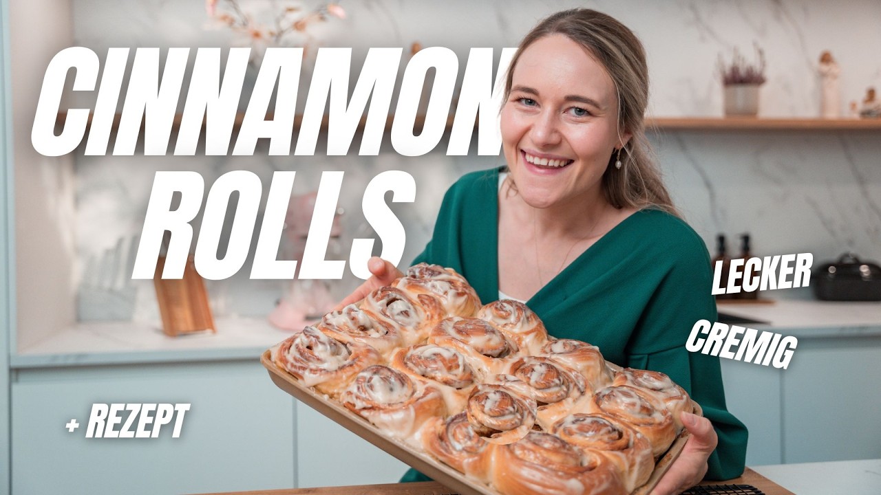 Die fluffigsten Cinnamon Rolls – rein selber gemacht, besser als vom Bäcker!