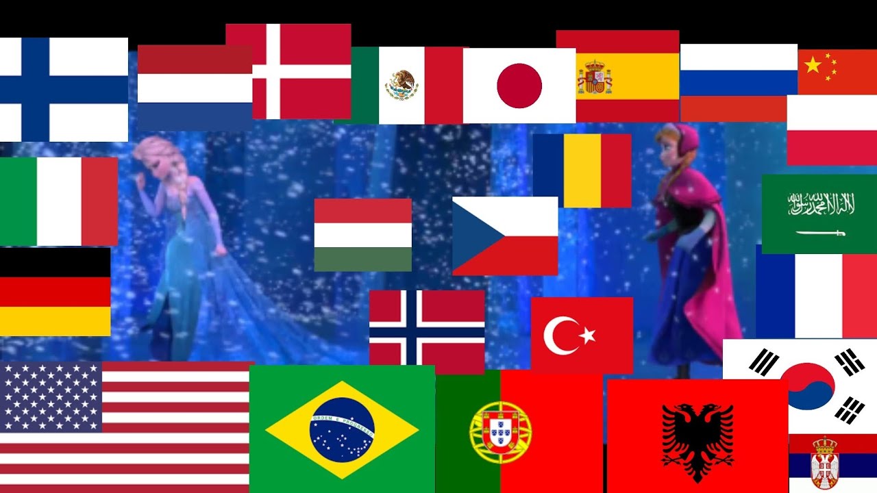Frozen - I CAN'T! - For The First Time in Forever (Reprise)-In Different Languages(30 subs special)