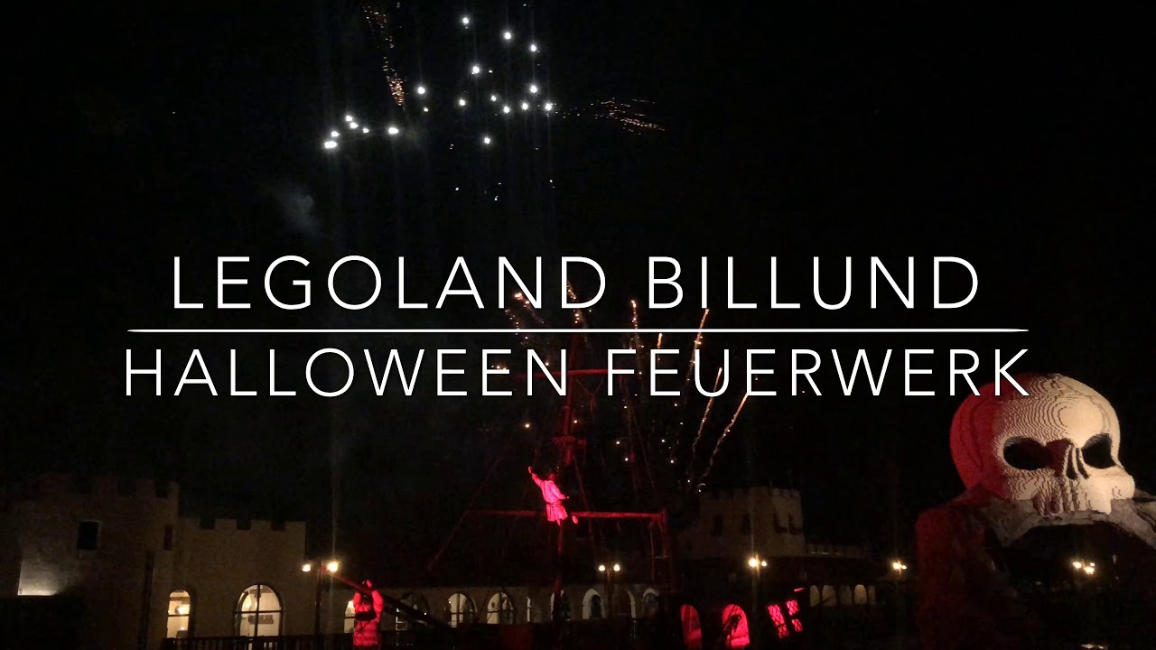 LEGOLAND Billund Halloween Feuerwerk