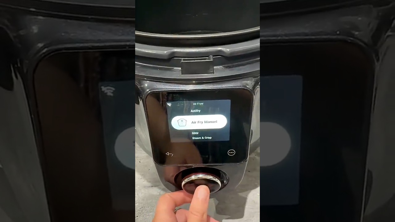 🚨 Cookeo Infinity : Air fryer + Multicuiseur sous pression de Moulinex #airfryer #cuisine #cookeo