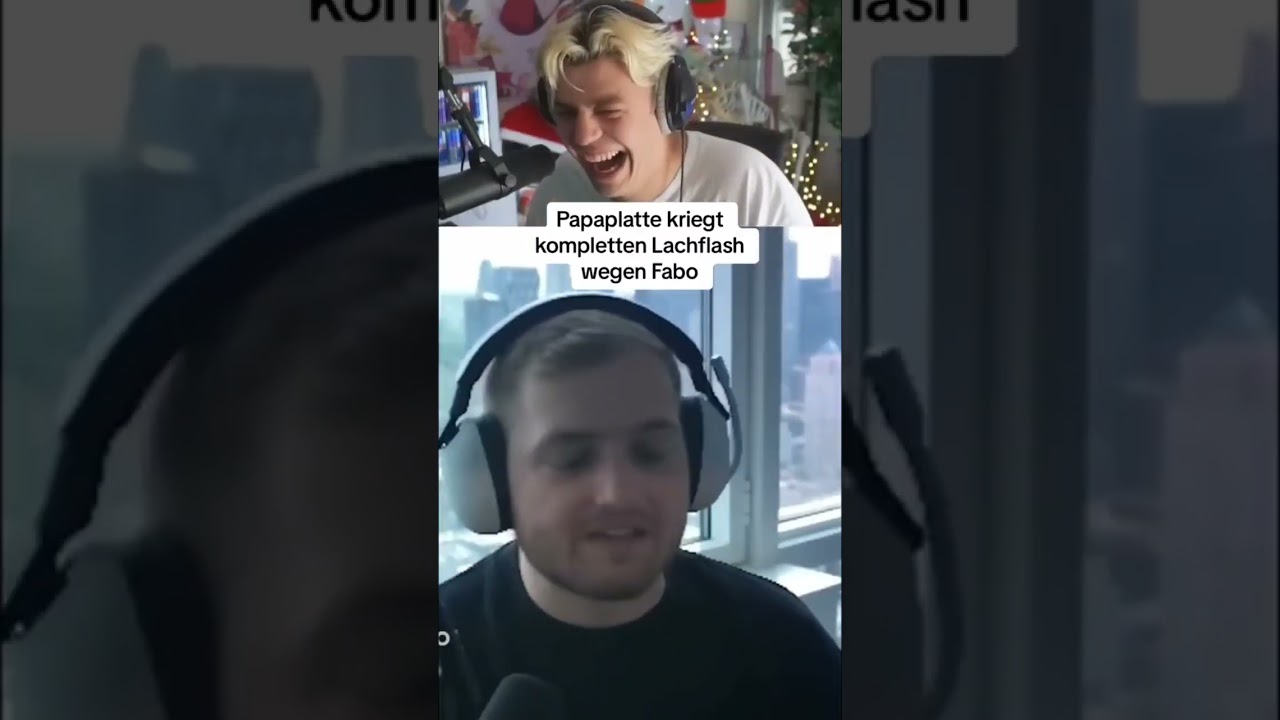 Papaplatte kriegt Lachflash wegen Fabo😂