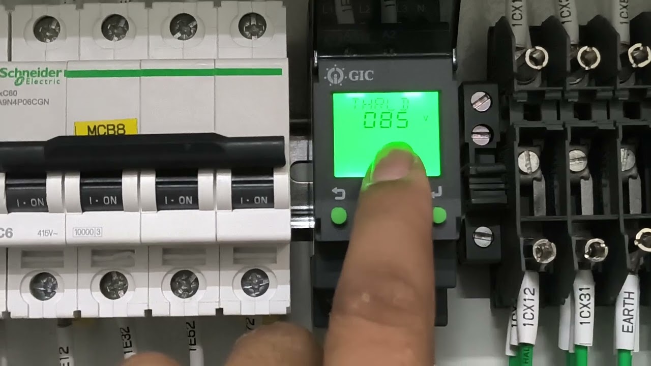 #GIC #VOLTAGE MONITORING #RELAY PROGRAMING