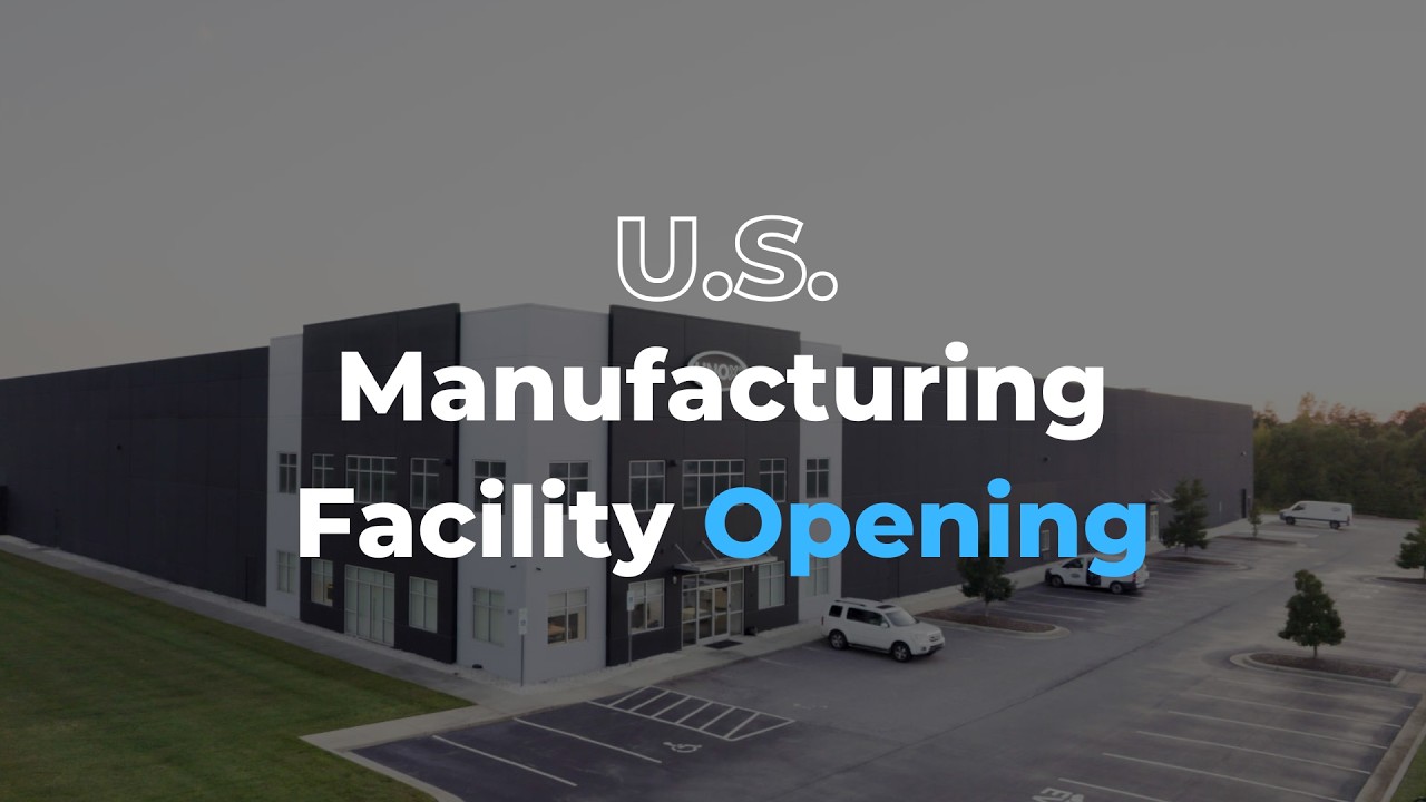 Our CEO officially welcomes you to the new Unox factory in United States!