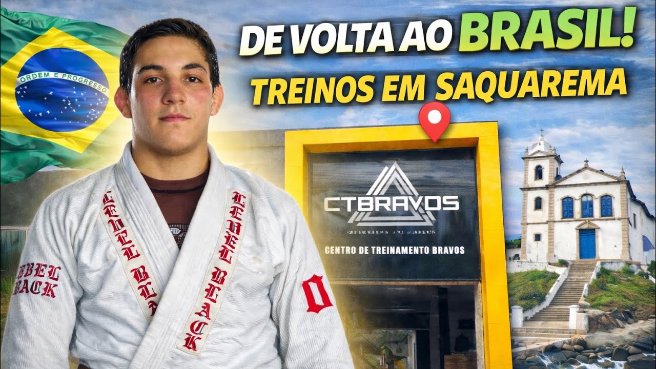Jiu Jitsu- Rotina de um atleta pós campeonato