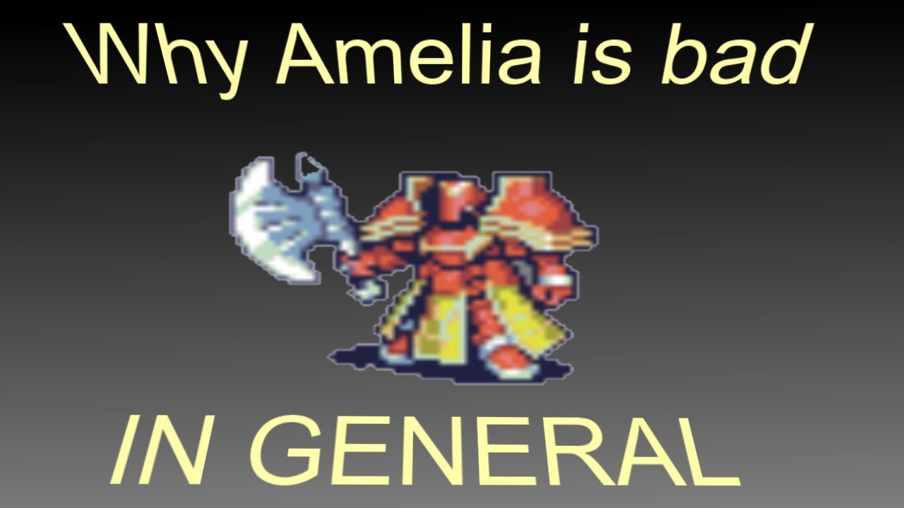 Why Amelia is bad in General