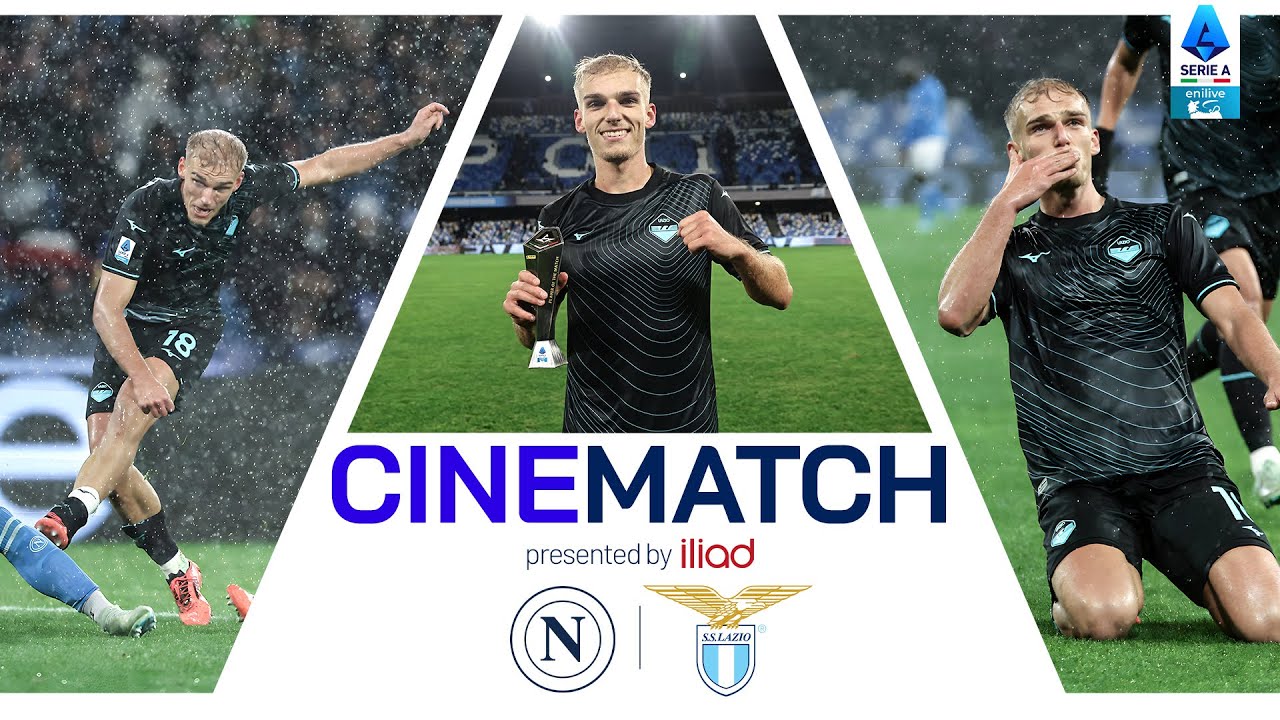 Lazio Stun Napoli to Go Joint-Third in the Standings | CineMatch dy iliad | Serie A 2024/25