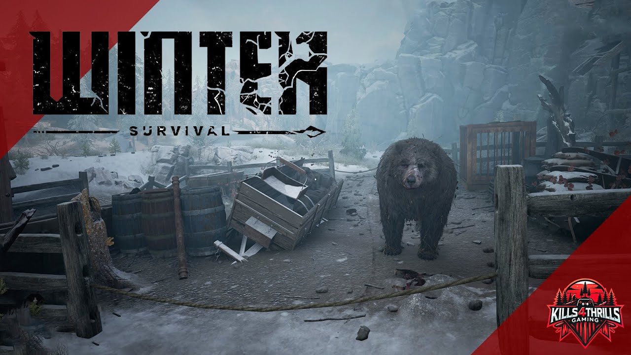 There's A Bear In Our Garden! | Winter Survival