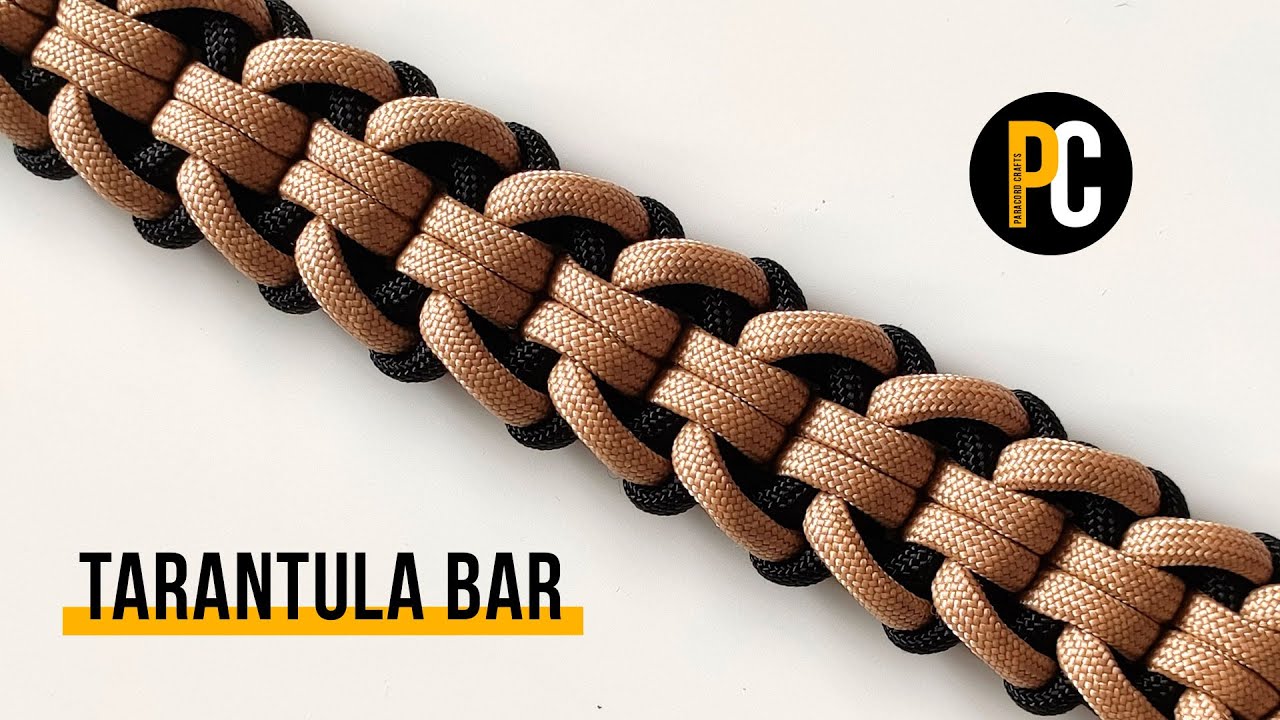 How to make Tarantula Bar | Paracord Bracelet tutorial