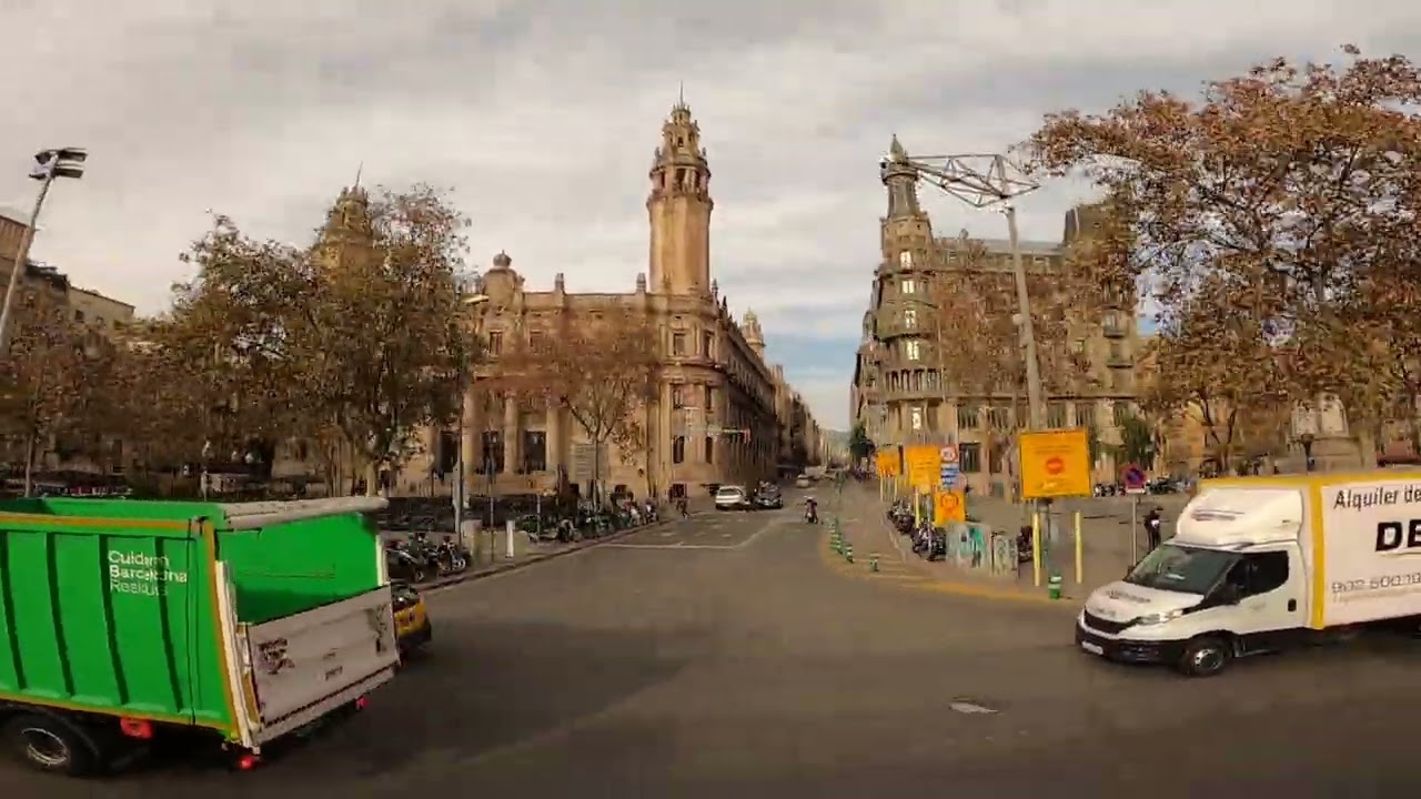 @Barcelona Spain _ Bus Touring