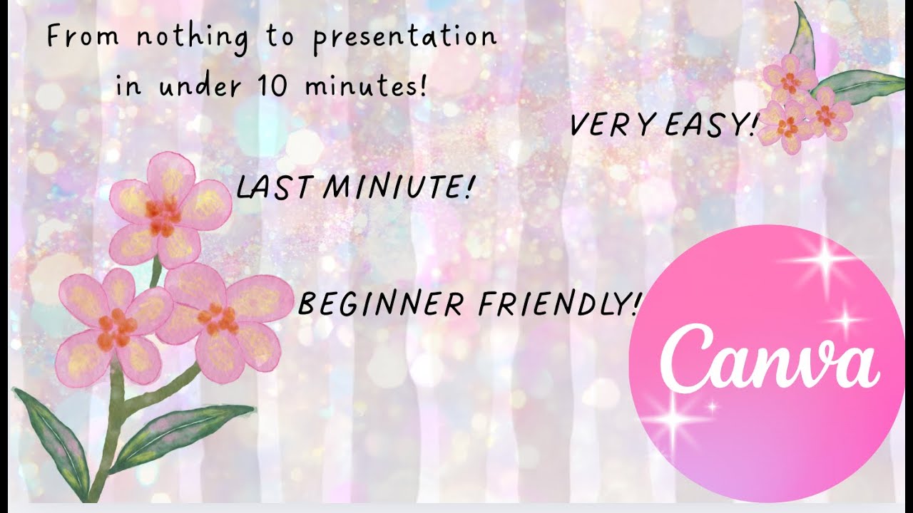The 10-Minute Formula for an Amazing Presentation #canva #easy #presentationskills