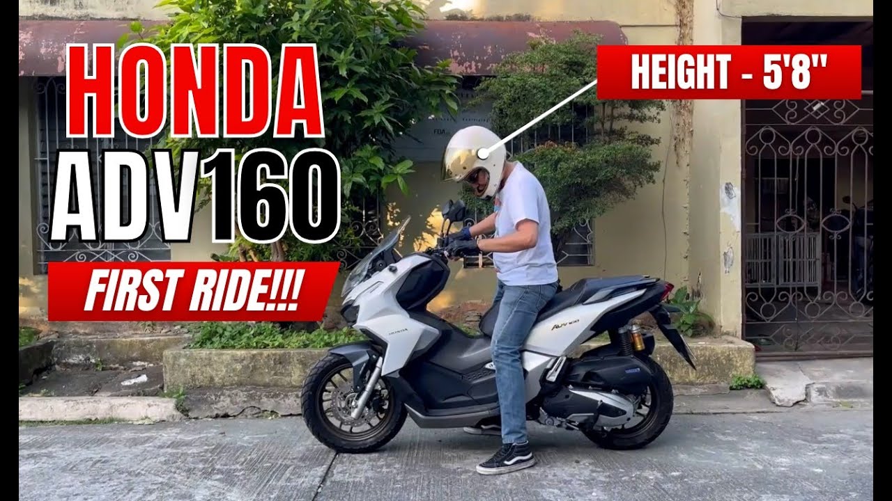 HONDA ADV 160 FIRST RIDE