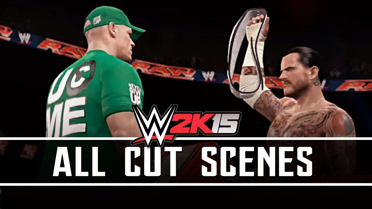 WWE 2K15 — ВСЕ ВЫРЕЗАННЫЕ СЦЕНЫ — Демонстрация суеты, преданности и неуважения (CM Punk и Джон Сина)