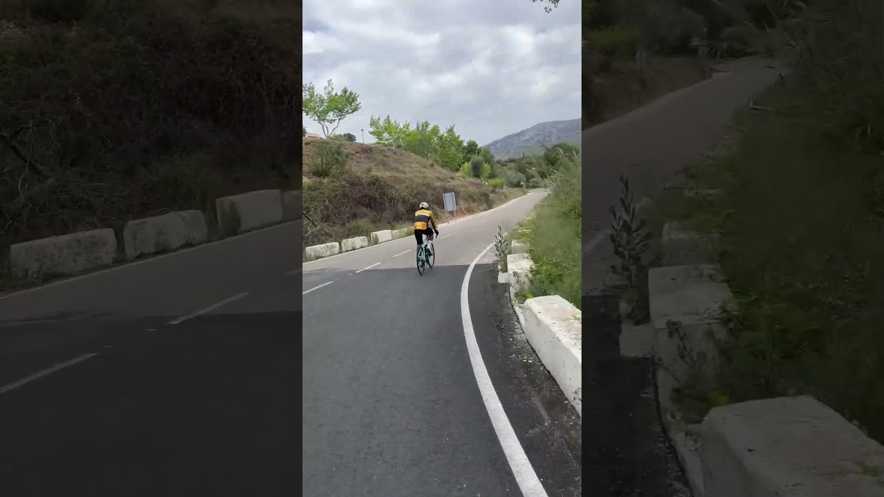 Subiendo a Confrides 🚵&zwj;♀️ #confrides #ciclismo #canyon #bianchi #rockbros #abus #shimano #ekoi