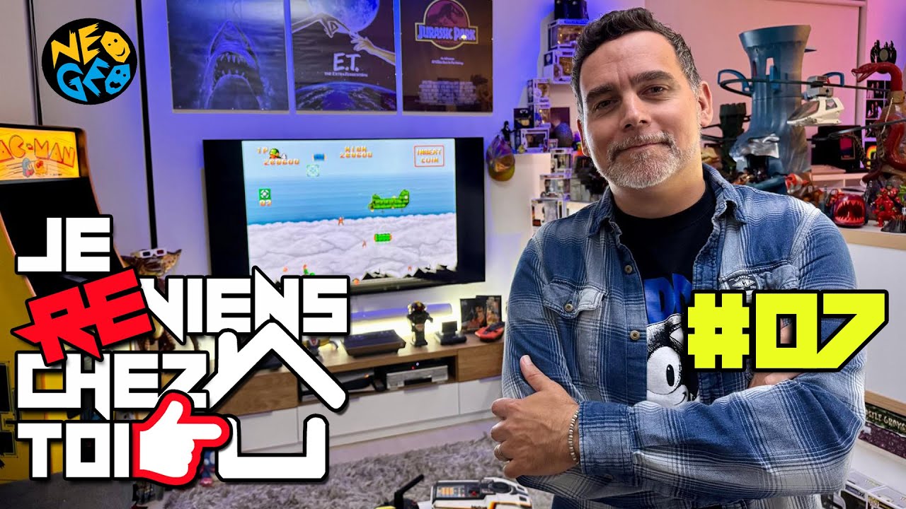 Je REViens Chez Toi #07 - Neo Geo - Collection - Retro Gaming - BackinToys - Atari ST - Amiga 1200