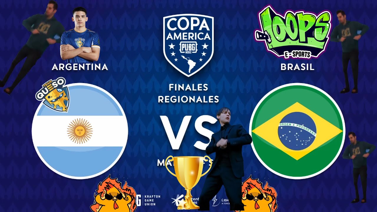 Final SA🏆 - Ayala🧀(Argentina) VS Loops Esports(Brazil) 🤩 [PUBG MOBILE] 🔥