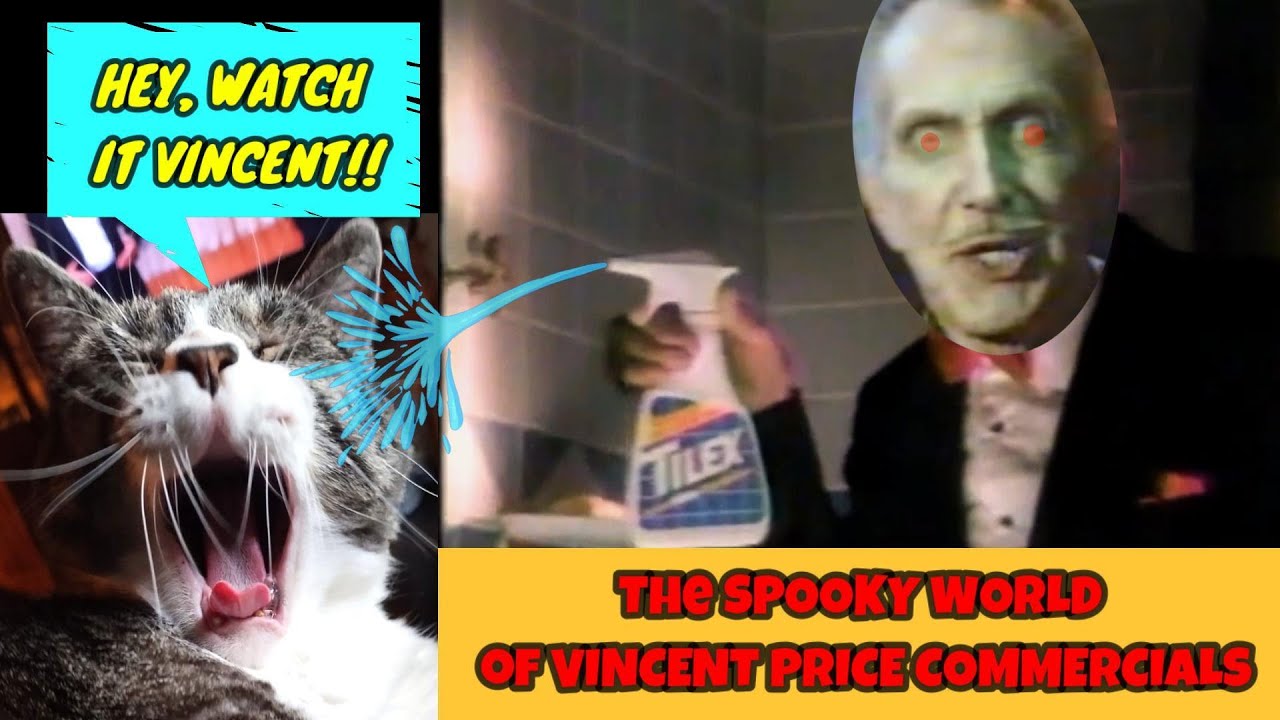 The Spooky World of Vincent Price Commercials